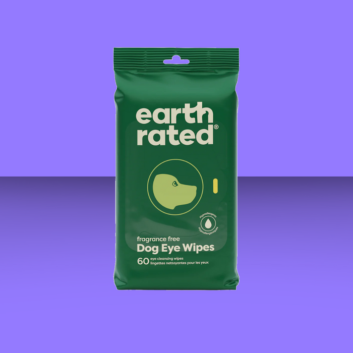 Earth Rated Eye Wipes 60 Pack