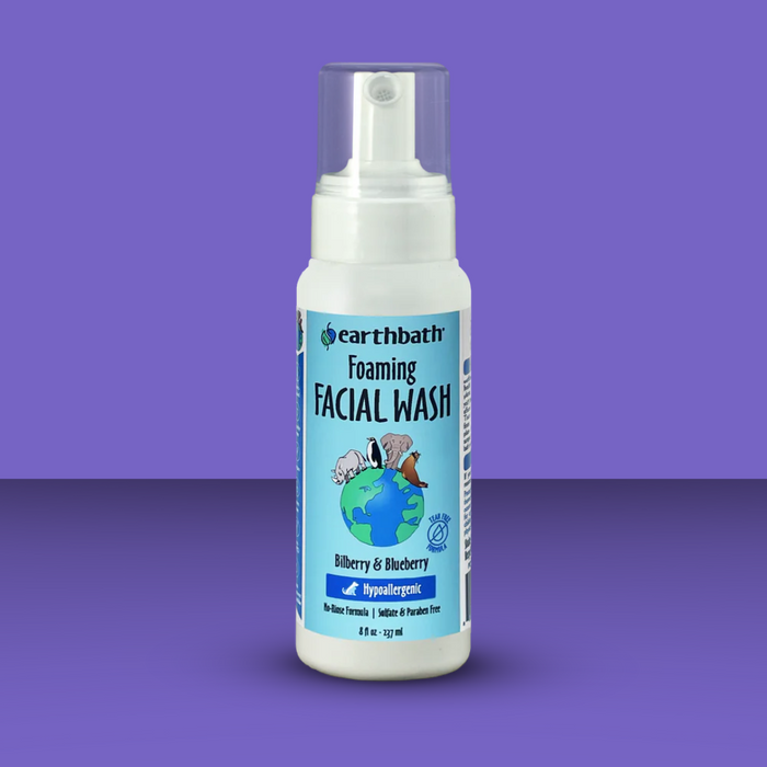 Earthbath Bilberry & Blueberry Facial Foam 8oz