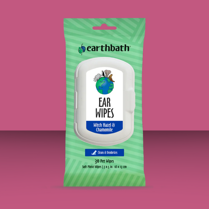 Earthbath Ear Wipes 30 Pack