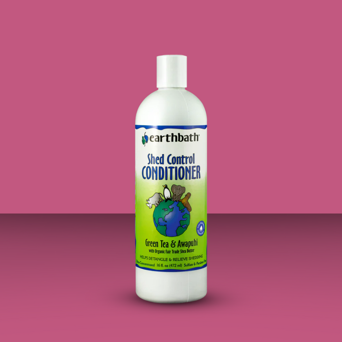 Earthbath Shed Control Green Tea & Awapuhi Conditioner 16oz