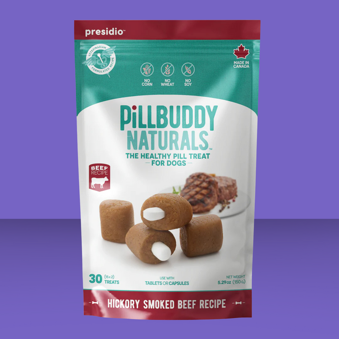 Earthly PillBuddy Naturals Grilled Beef 30 Pack