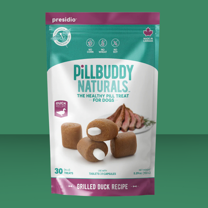 Earthly PillBuddy Naturals Grilled Duck 30 Pack