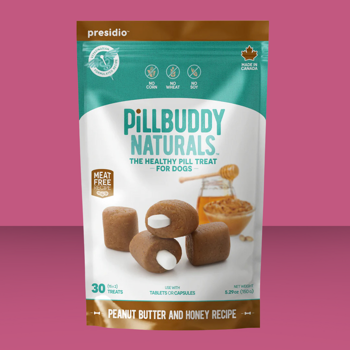 Earthly PillBuddy Naturals Peanut Butter & Honey 30 Pack