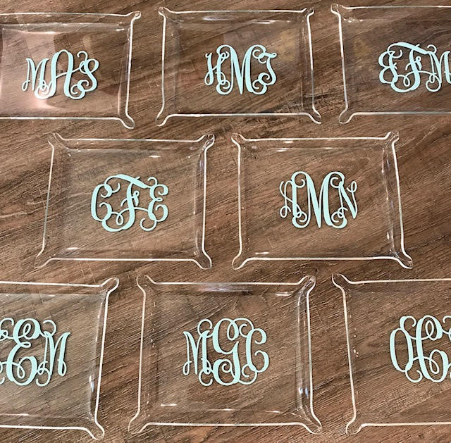 Elegant Acrylic Catch All Tray