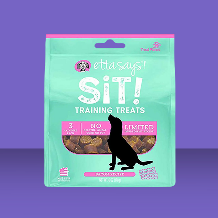 Etta Says Sit! Training Treats Bacon