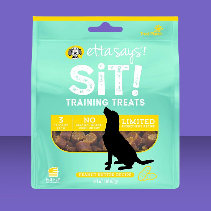Etta Says Sit! Training Treats Peanut Butter