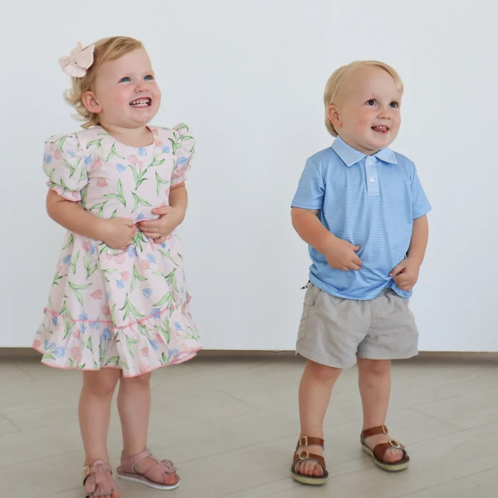 Everly Dress - Tulips