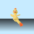 FabDog Twisty Mini Duck 30"