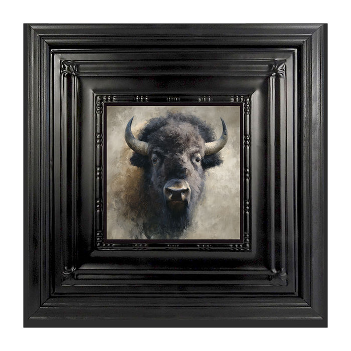 Farm Life Portrait - Black Buffalo