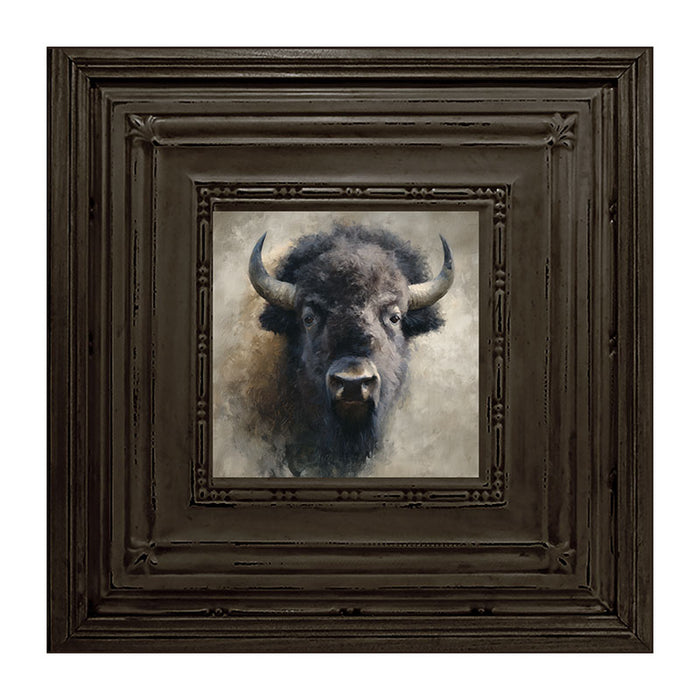 Farm Life Portrait - Black Buffalo
