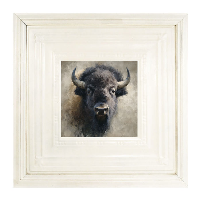 Farm Life Portrait - Black Buffalo