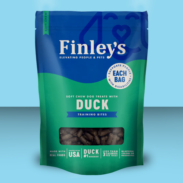 Finley's Duck Soft Chew Trainer Bites 6oz