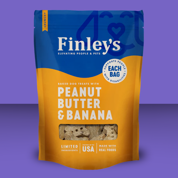 Finley's Peanut Butter Banana Biscuits 12oz