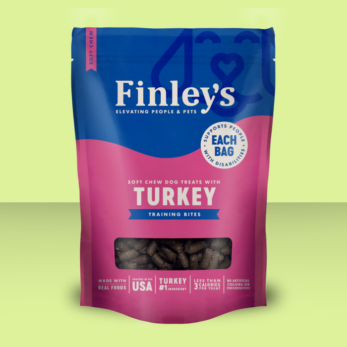 Finley's Turkey Soft Chew Trainer Bites 6oz