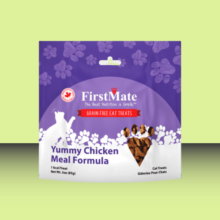 First Mate Cat GF Crunchy Chicken Treats 3oz