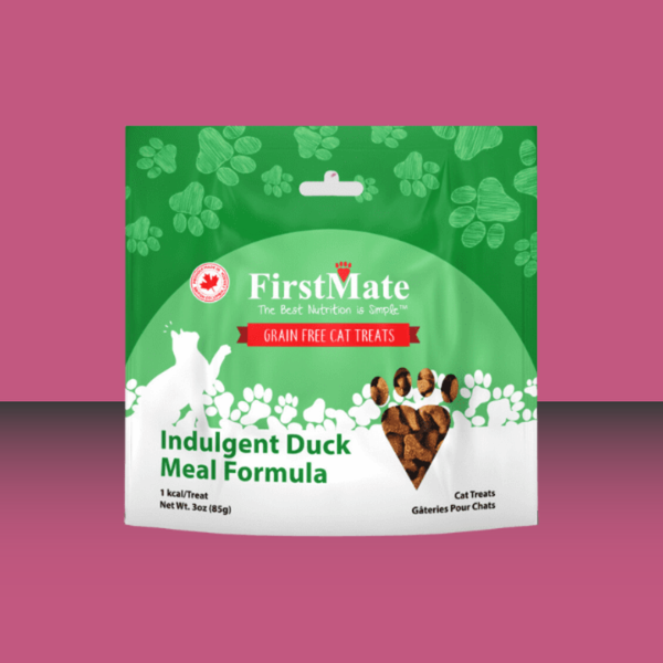 First Mate Cat GF Crunchy Duck Treats 3oz