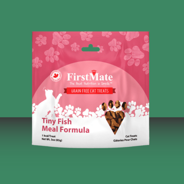 First Mate Cat GF Crunchy Fish Treats 3oz
