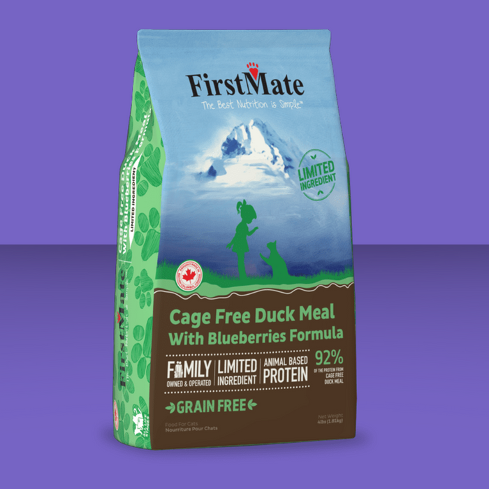 First Mate Cat GF Duck & Blueberries 4#