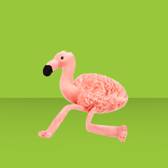 Fluff & Tuff Lola the Flamingo 18"