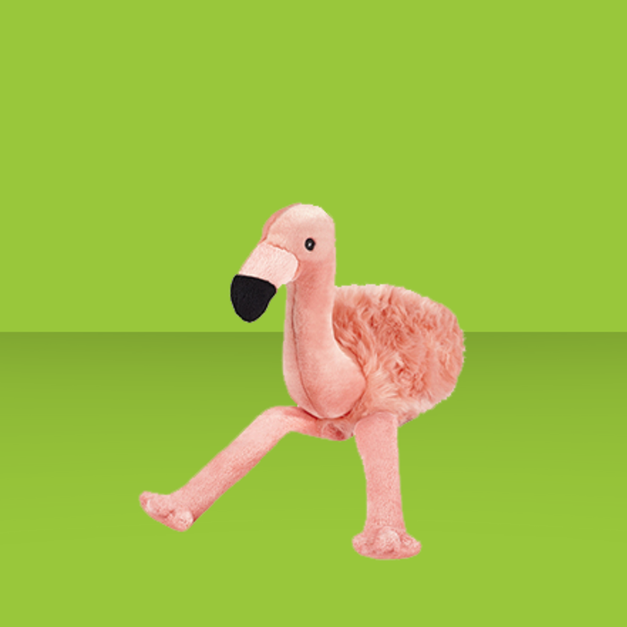Fluff & Tuff Lola the Flamingo 18"