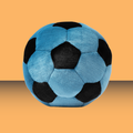 Fluff & Tuff Soccer Ball Blue