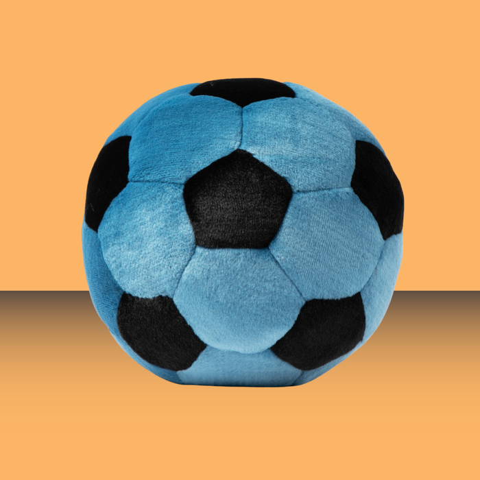 Fluff & Tuff Soccer Ball Blue