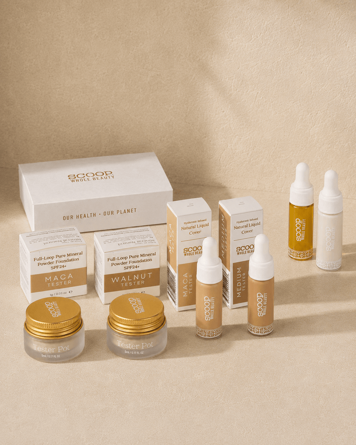 Foundation Sampling Pack - Scoop Whole Beauty -