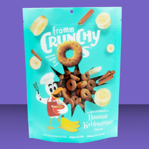 Fromm Crunchy O's Banana Kablamma 6oz S