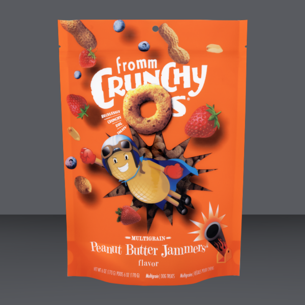 Fromm Crunchy O's Peanut Butter Jammers 26oz