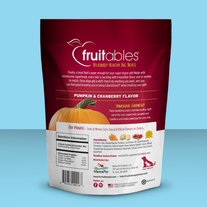 Fruitables Baked Pumpkin & Cranberry 7oz