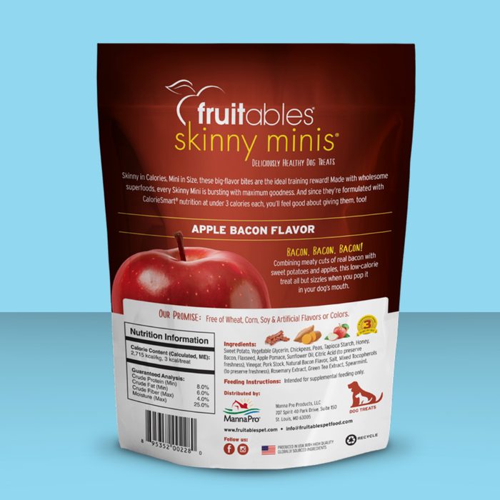 Fruitables Skinny Minis Apple & Bacon 12oz