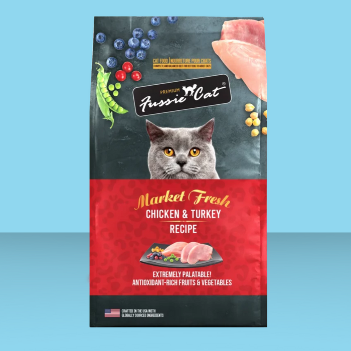 Fussie Cat Market Fresh Chicken & Turkey 3.5#
