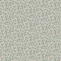 Garden Of Flowers 80870-12 - light blue cotton fabric with tiny white flowers and leaves