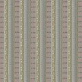 Garden Of Flowers 80870-13 - cotton fabric border stripe with flowers and stitches