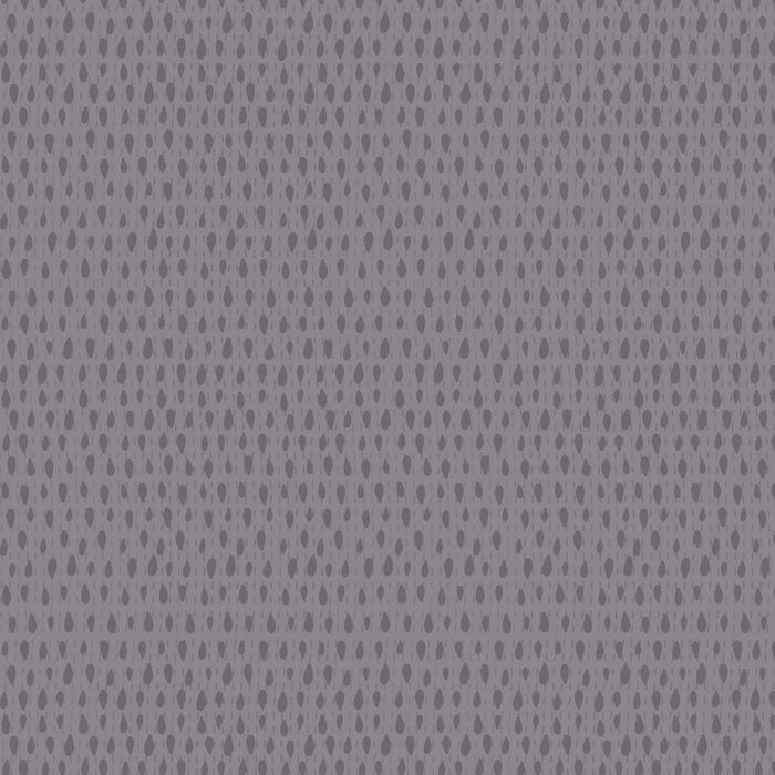 Garden Of Flowers 80870-17 - light lavender cotton fabric with darker purple teardrops printed in a linear fashion