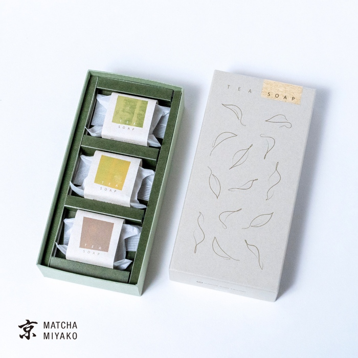 Gion Tsujiri Tea Soap Set