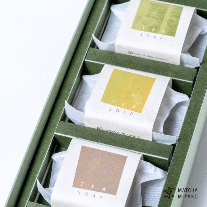 Gion Tsujiri Tea Soap Set