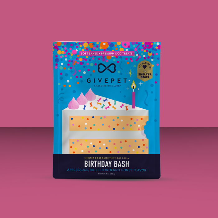Givepet Birthday Bash Soft Treats 6oz