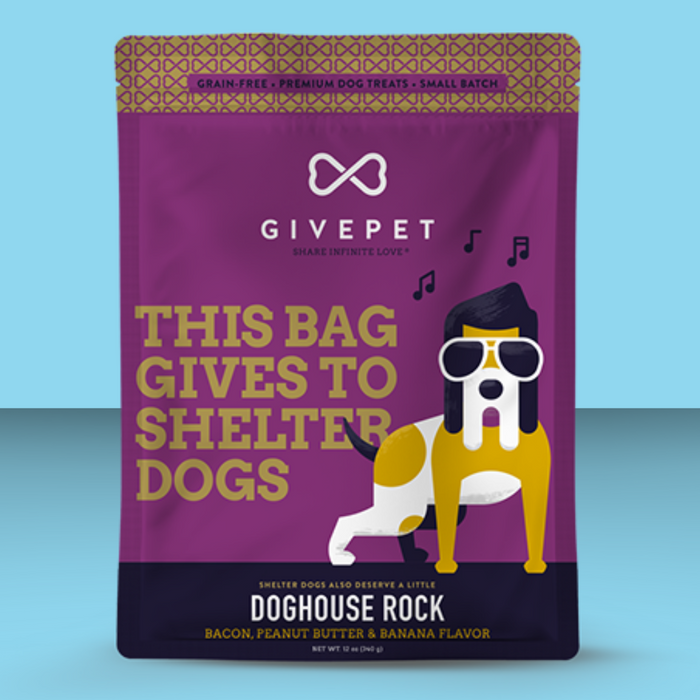 Givepet Dog House Rock Biscuits 12oz