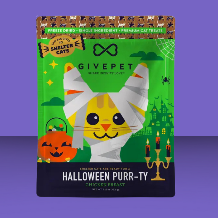 Givepet Halloween Purr-ty FD Treats 1.7oz