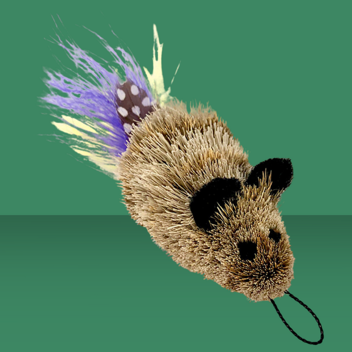 Go Cat Da Feather Mouse