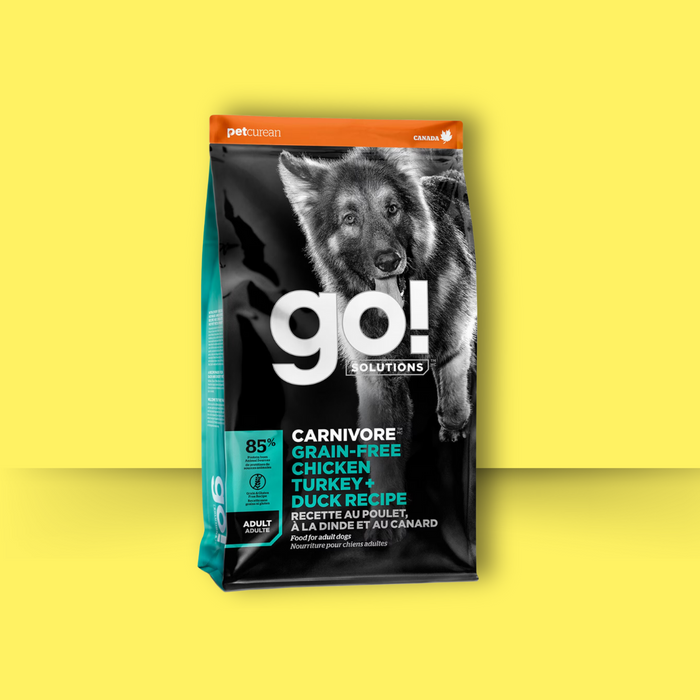 Go! Dog Carnivore GF Chicken Turkey & Duck 22# S