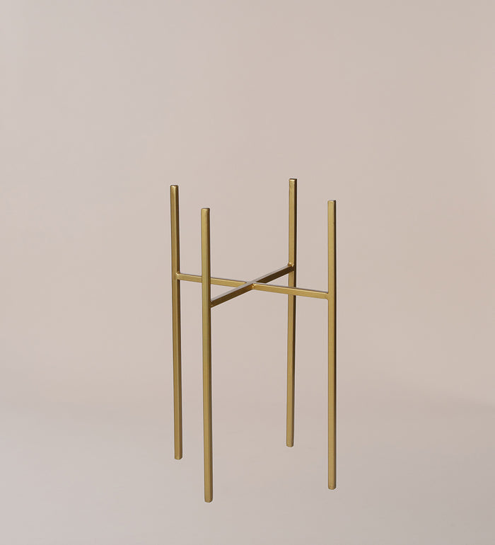 Gold Plant Stand
