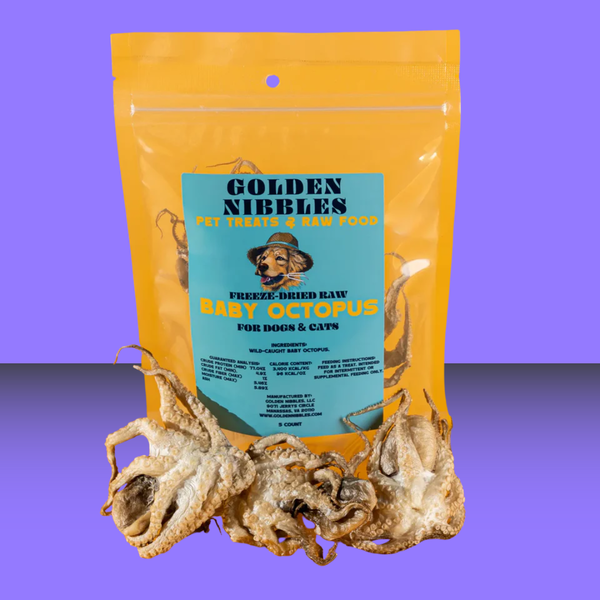 Golden Nibbles FD Baby Octopus 5 Pack