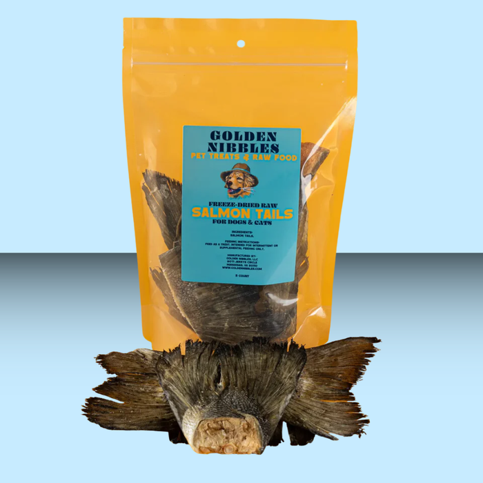 Golden Nibbles FD Salmon Tails 5 Pack