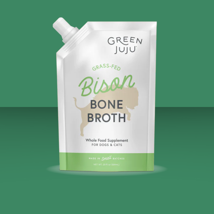 Green Juju Bone Broth Bison 20oz