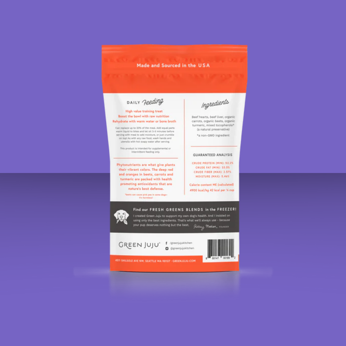 Green Juju FD Beef Red 3oz