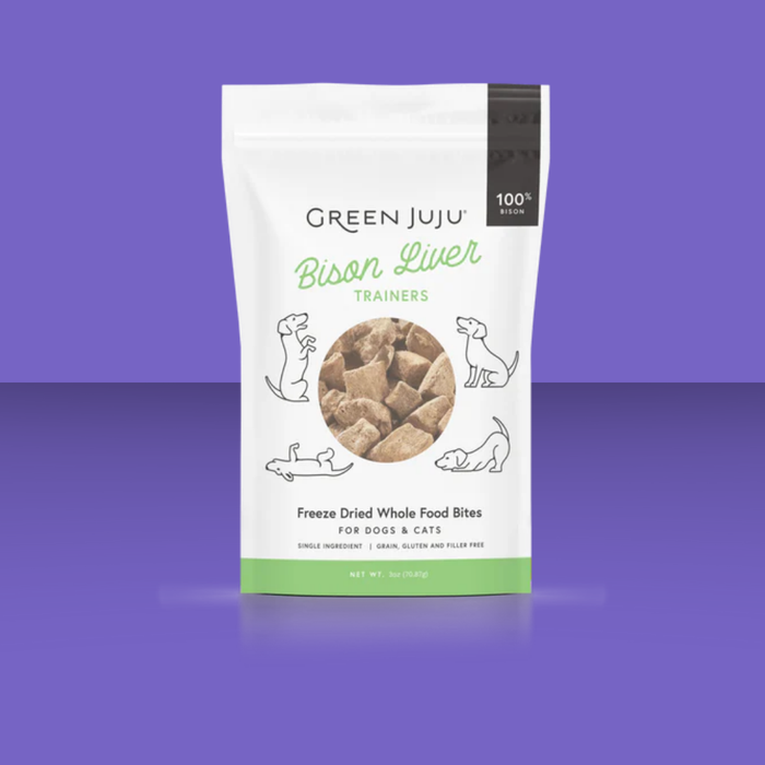 Green Juju FD Bison Liver Trainers 3oz