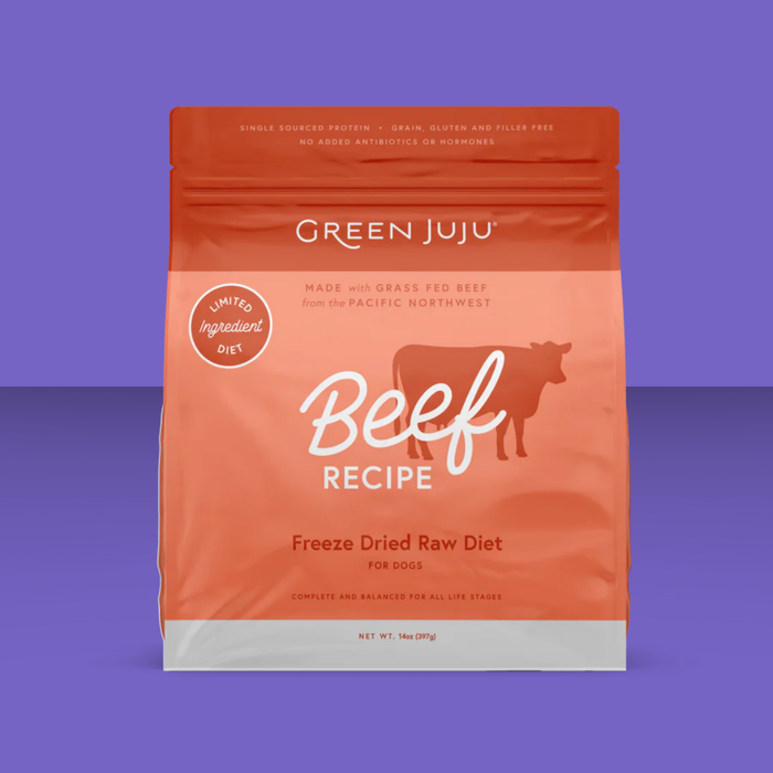 Green Juju FD Raw Beef 14oz