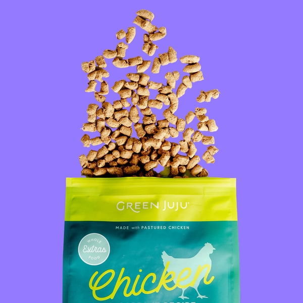 Green Juju FD Raw Extras Chicken & Sardine  14oz